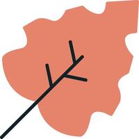 Herbstblatt-Vektor-Symbol vektor