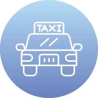 Taxi-Vektor-Symbol vektor