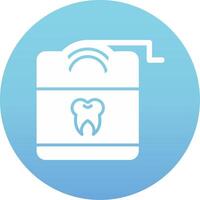 Dental Zahnseide Vektor Symbol