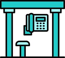 Telefon Box Vektor Symbol