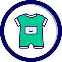 Baby Junge Outfit Vektor Symbol