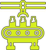 Wasser Fabrik Vektor Symbol