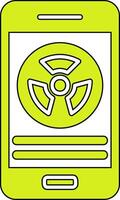 Strahlung Vektor Symbol