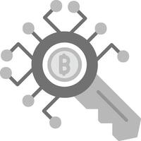 kryptering nyckel vektor ikon