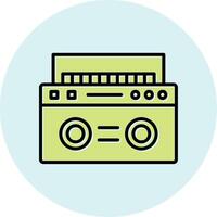 Symbol für Boombox-Vektor vektor