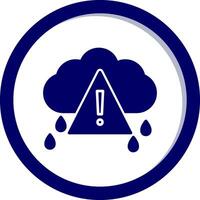 Wetter warnen Vektor Symbol