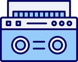 Symbol für Boombox-Vektor vektor