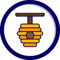 Bienenstock-Vektor-Symbol vektor