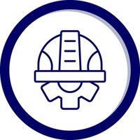 Helm-Vektor-Symbol vektor