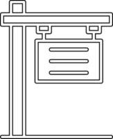 Schild-Vektor-Symbol vektor