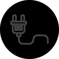 Plug-Vektor-Symbol vektor