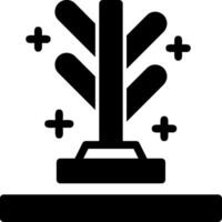 Mantel Gestell Glyphe Symbol vektor