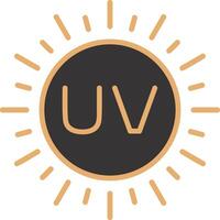 ultravoilet vektor ikon