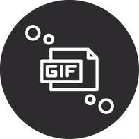 gif invertiert Symbol vektor