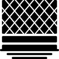 Bodenbelag Glyphe Symbol vektor