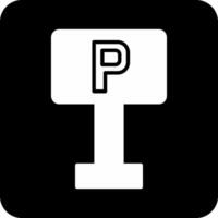 Parkschild-Vektorsymbol vektor