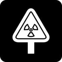 strålning vektor ikon