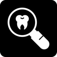 Dental Untersuchung Vektor Symbol