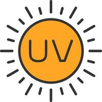 Ultraviolett Vektor Symbol