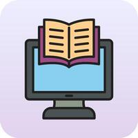 E-Book Vektor Symbol