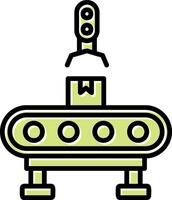 Fabrik Maschine Vektor Symbol