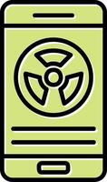 Strahlung Vektor Symbol