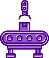 Fabrik Maschine Vektor Symbol