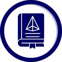 Trigonometrie Buch Vektor Symbol