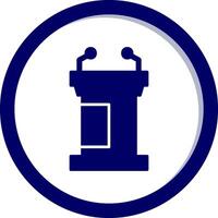 Podium-Vektor-Symbol vektor