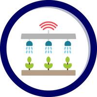 Smart-Farm-Vektor-Symbol vektor