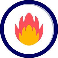 Symbol für Feuervektor vektor