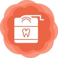 Dental Zahnseide Vektor Symbol