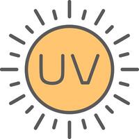 Ultraviolett Vektor Symbol