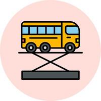 Bus Jack Vektor Symbol