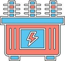 transformator vektor ikon