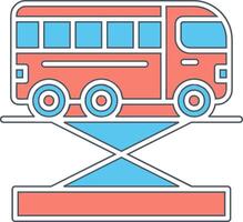 Bus Jack Vektor Symbol