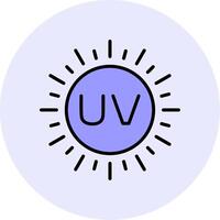 Ultraviolett Vektor Symbol