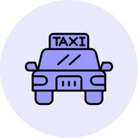 Taxi-Vektor-Symbol vektor