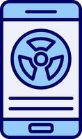 Strahlung Vektor Symbol