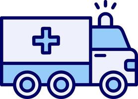 Krankenwagen-Vektor-Symbol vektor