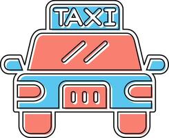 Taxi-Vektor-Symbol vektor