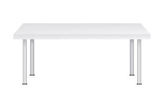 vit tabell, plattform, stå. vektor illustration