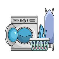 illustration av tvättmaskin vektor