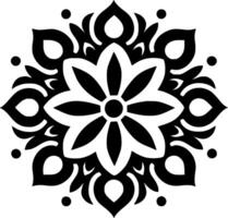 Mandala - - hoch Qualität Vektor Logo - - Vektor Illustration Ideal zum T-Shirt Grafik