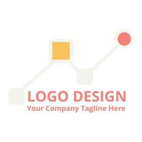 abstrakt Design Konzept zum branding Logo, vektor