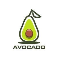 Avocado Bauernhof, Saft und Öl Symbol zum Essen Produkte vektor