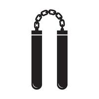 Nunchaku Symbol Vektor