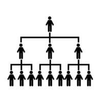 Stock Zahl Vektor Illustration mit Diagramm Baum
