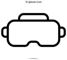 VR-Brille-Symbol vektor