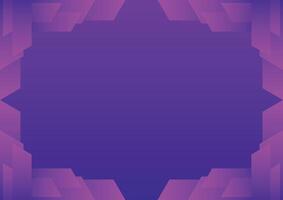 Gradient lila modern geometrisch Hintergrund vektor